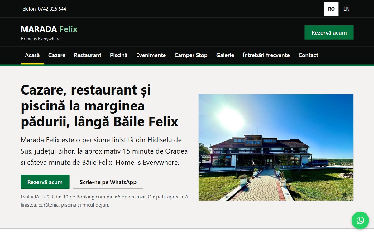 Pensiunea Marada Felix, cazare langa Baile Felix