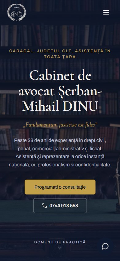 Cabinet Avocat Dinu Șerban mobile