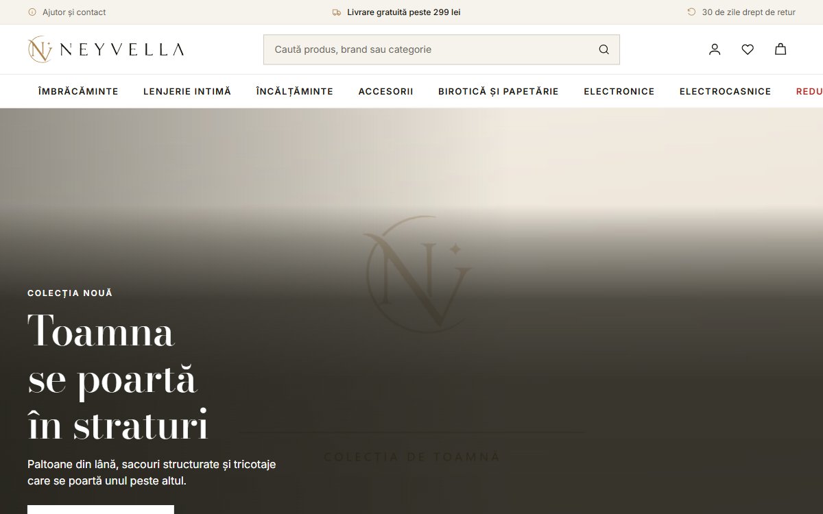Neyvella, magazin online moda si accesorii